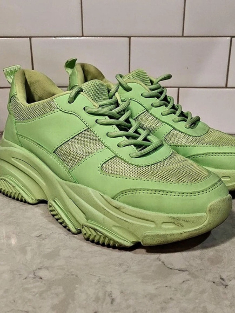 Green Sneakers Steve Madden